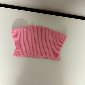 Pink crop top